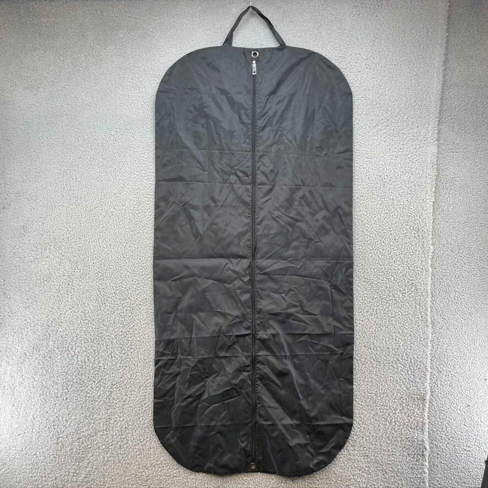 Marc Jacobs Nylon Garment Bag Black Foldable Zipper‎ Travel Storage
